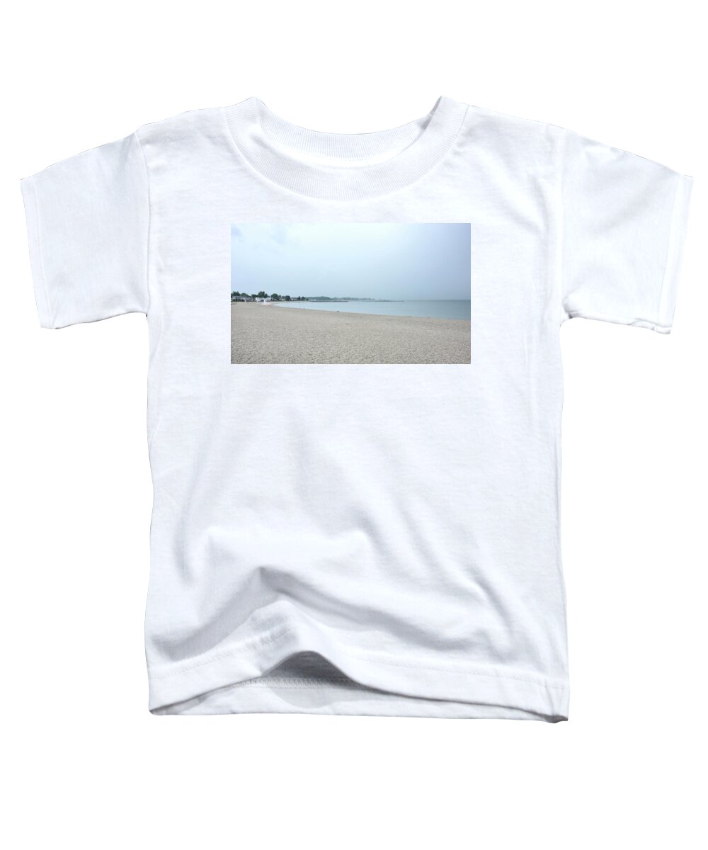 “compo Beach Toddler T-Shirt featuring the photograph Compo Beach, Connecticut by Brendan Reals