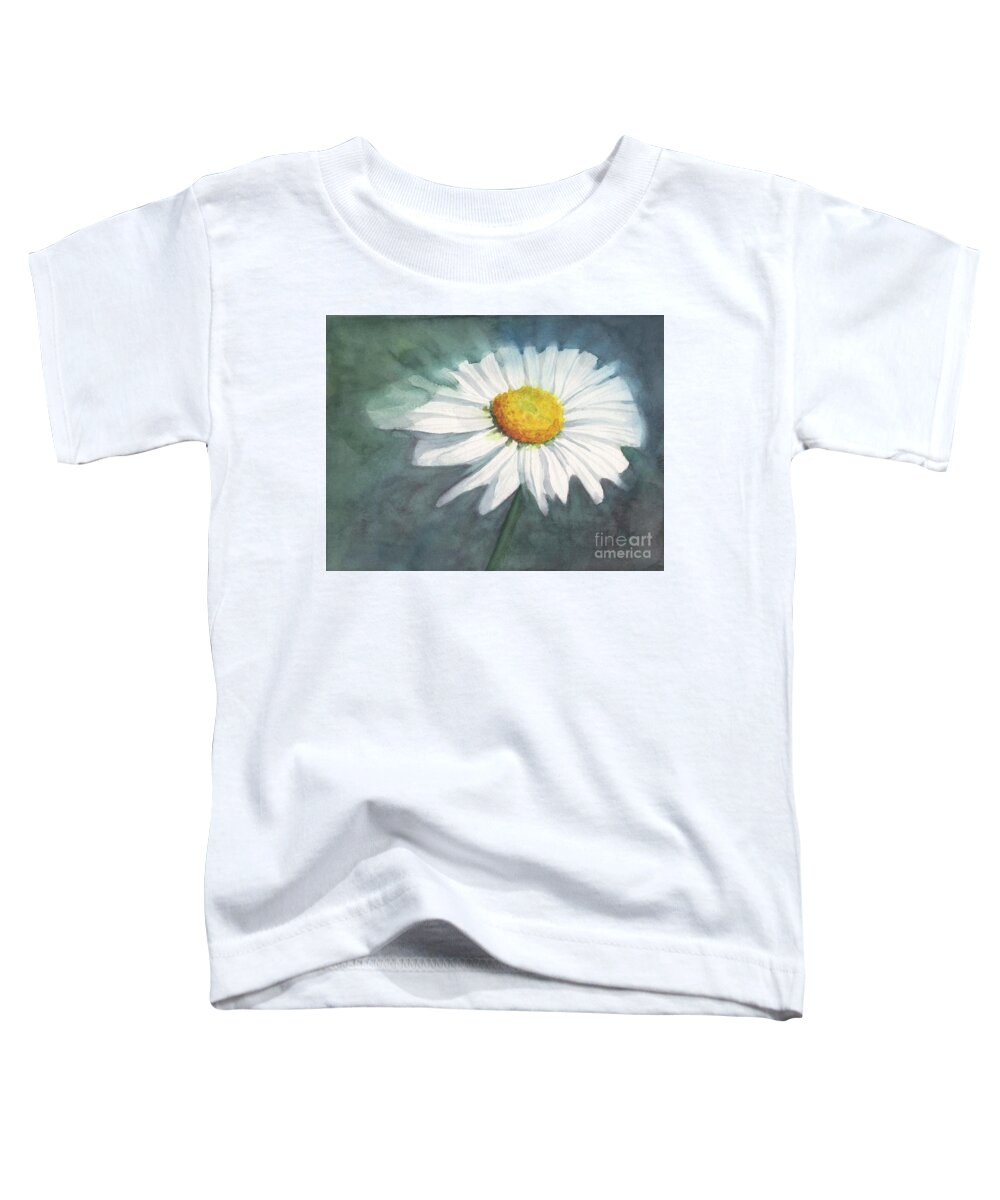 Daisy Toddler T-Shirt featuring the painting Daisy by Vicki B Littell