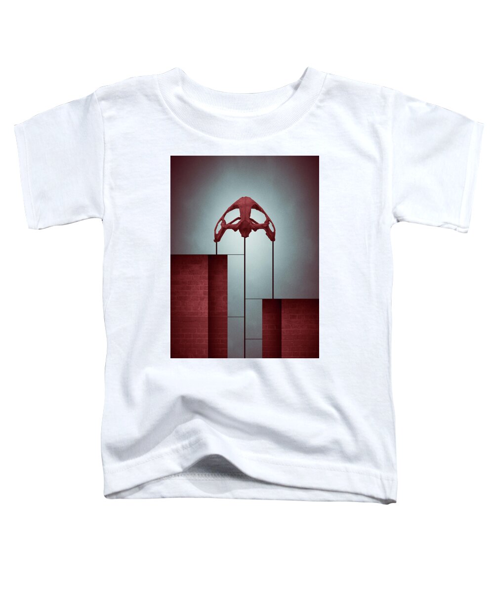 Graphic Toddler T-Shirt featuring the photograph Disjecta by Joseph Westrupp