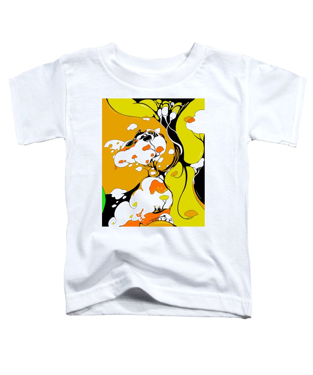 Cat Toddler T-Shirt featuring the digital art Domesticated by Craig Tilley
