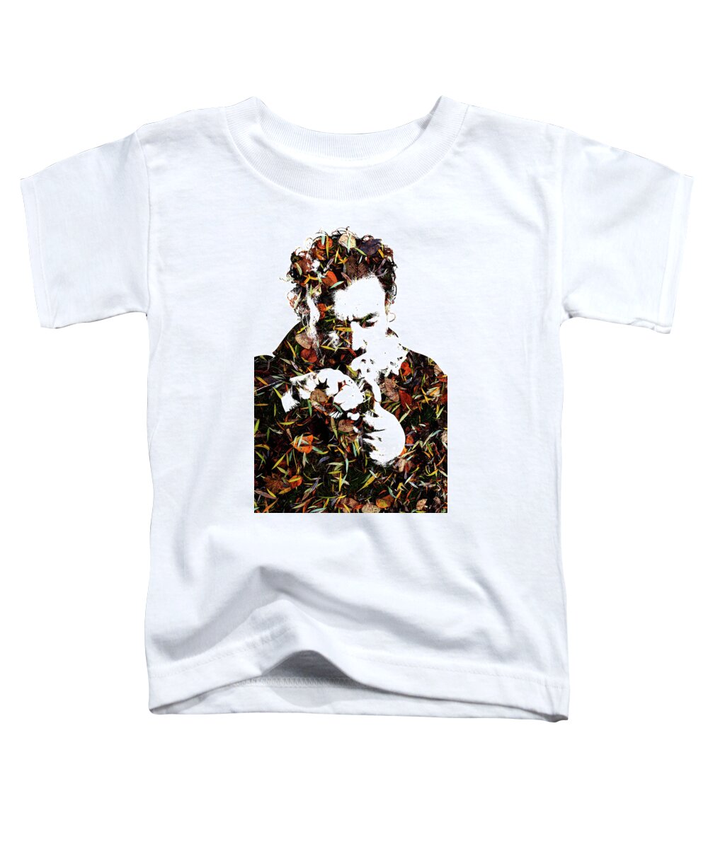 Exposure Toddler T-Shirt featuring the photograph Double Man by Stelios Kleanthous