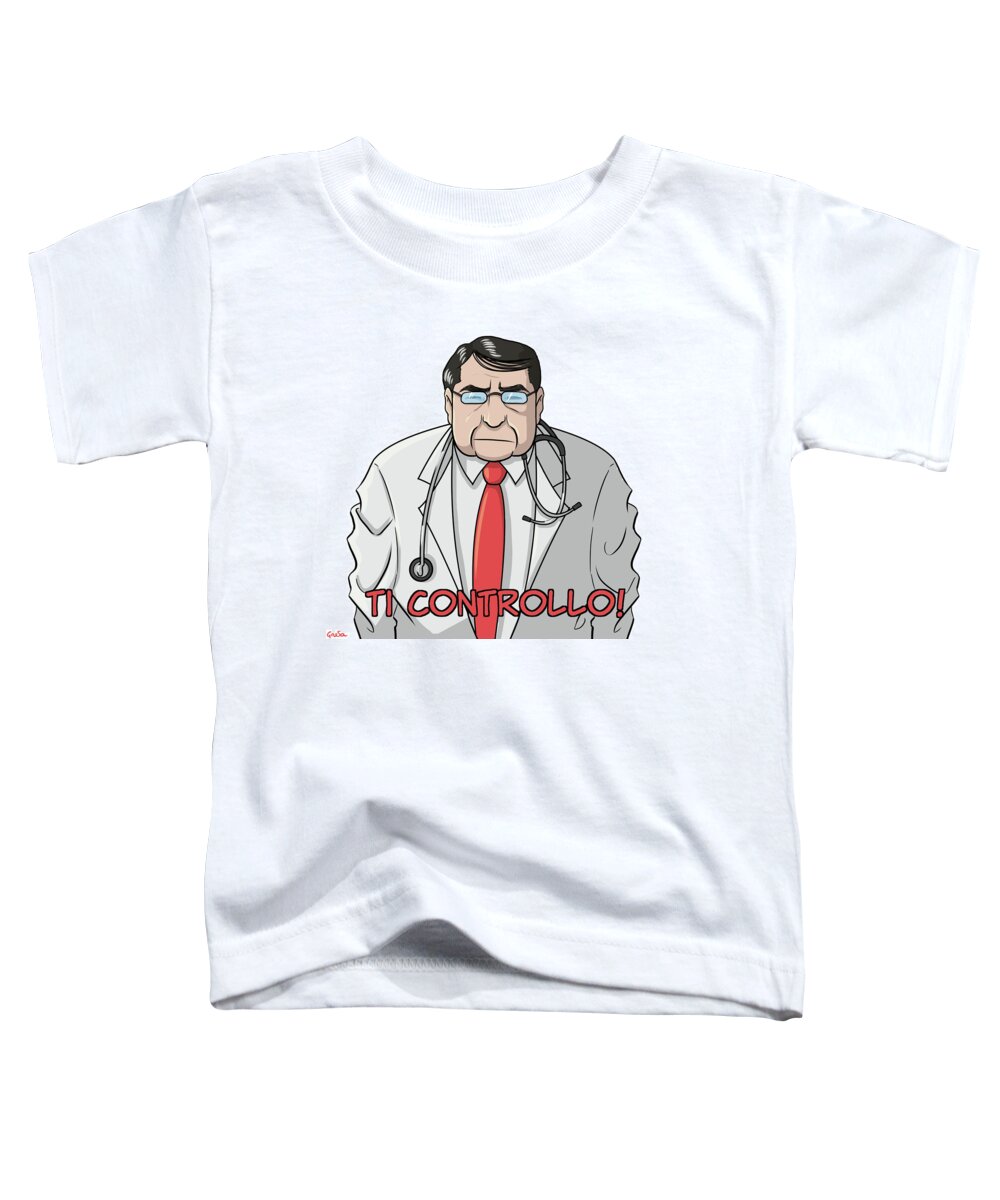 kompromis glemsom Brink Dr. Nowzaradan Toddler T-Shirt by Greta Fantini - Fine Art America
