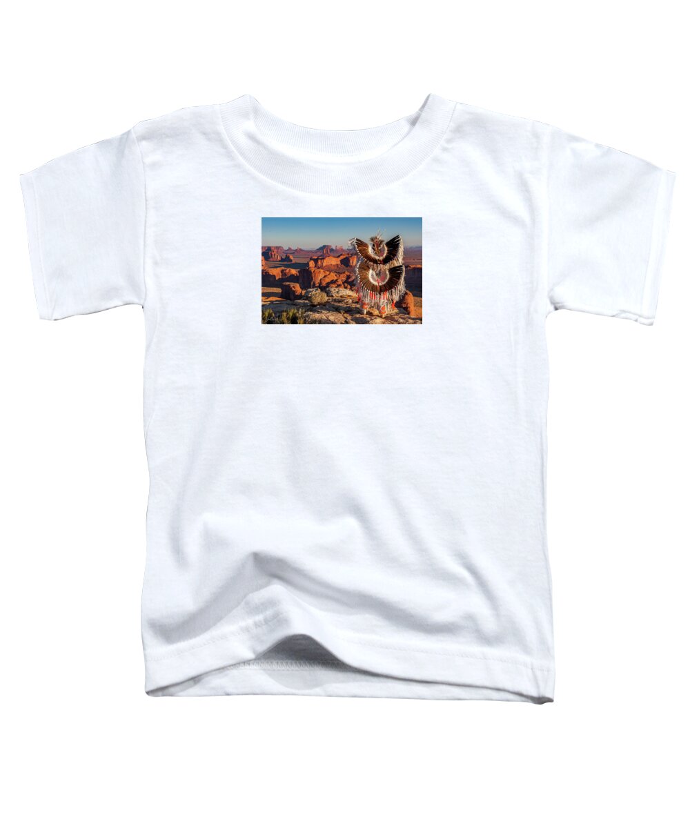 Southwest Toddler T-Shirt featuring the photograph Eagle Feathers by Dan Norris