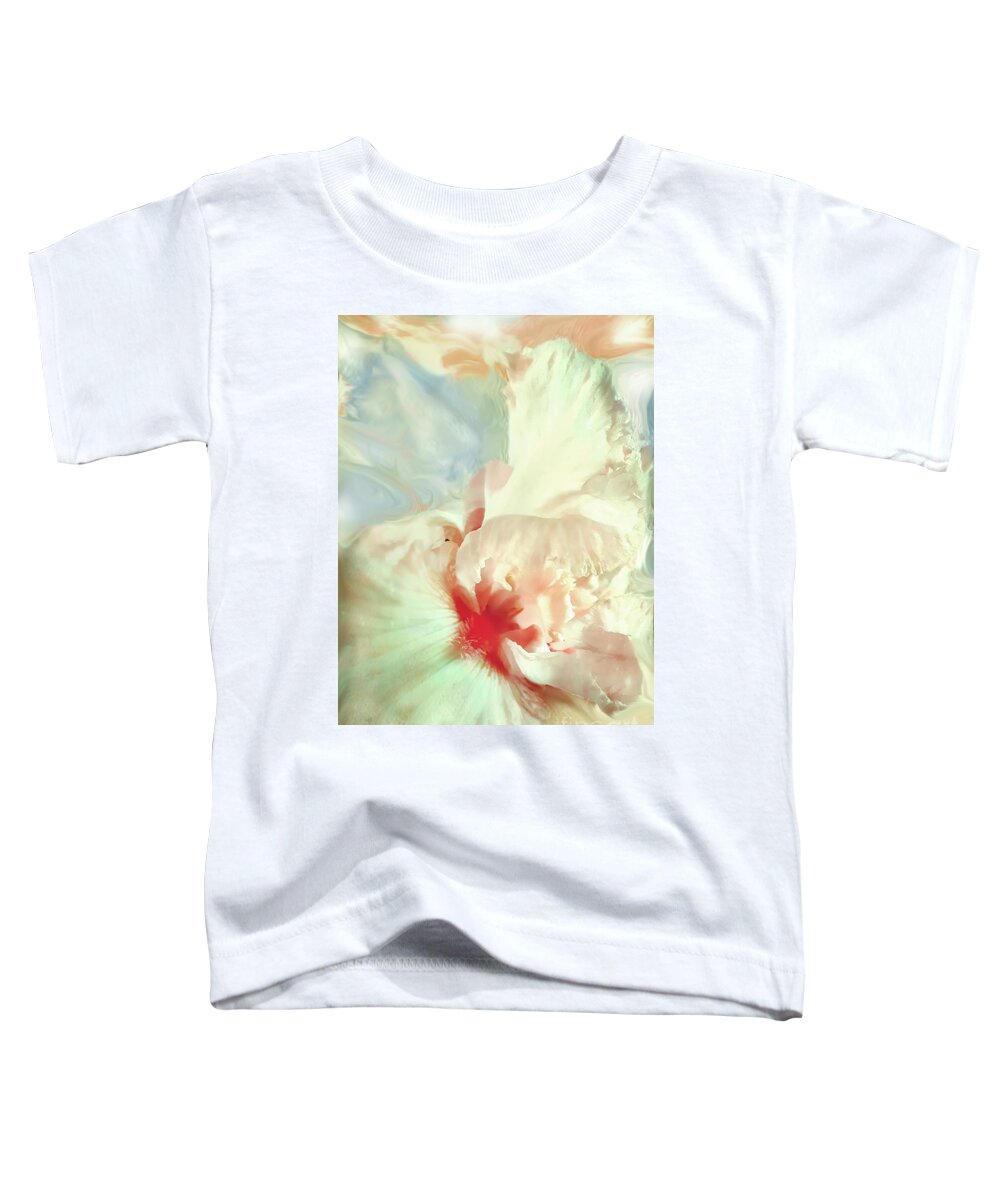 Iris Toddler T-Shirt featuring the photograph Elegance of a Time To Remember by Janie Johnson