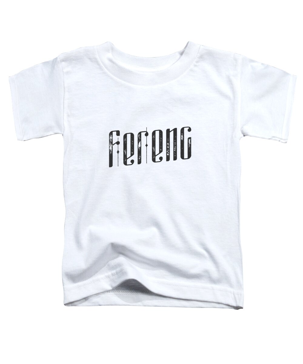 Ferenc Toddler T-Shirt featuring the digital art Ferenc by TintoDesigns