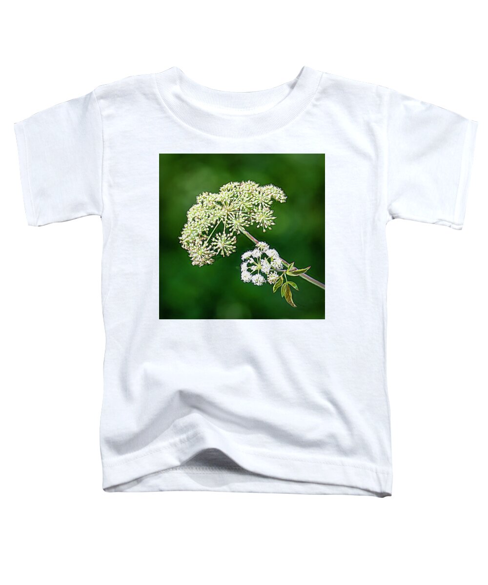 Flower Toddler T-Shirt featuring the photograph Flower Fireworks by Ginger Stein