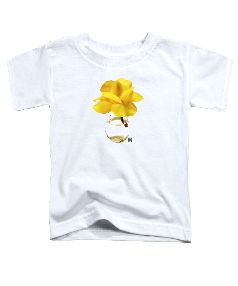 Rose Toddler T-Shirt featuring the mixed media Good Morning by Rafael Salazar