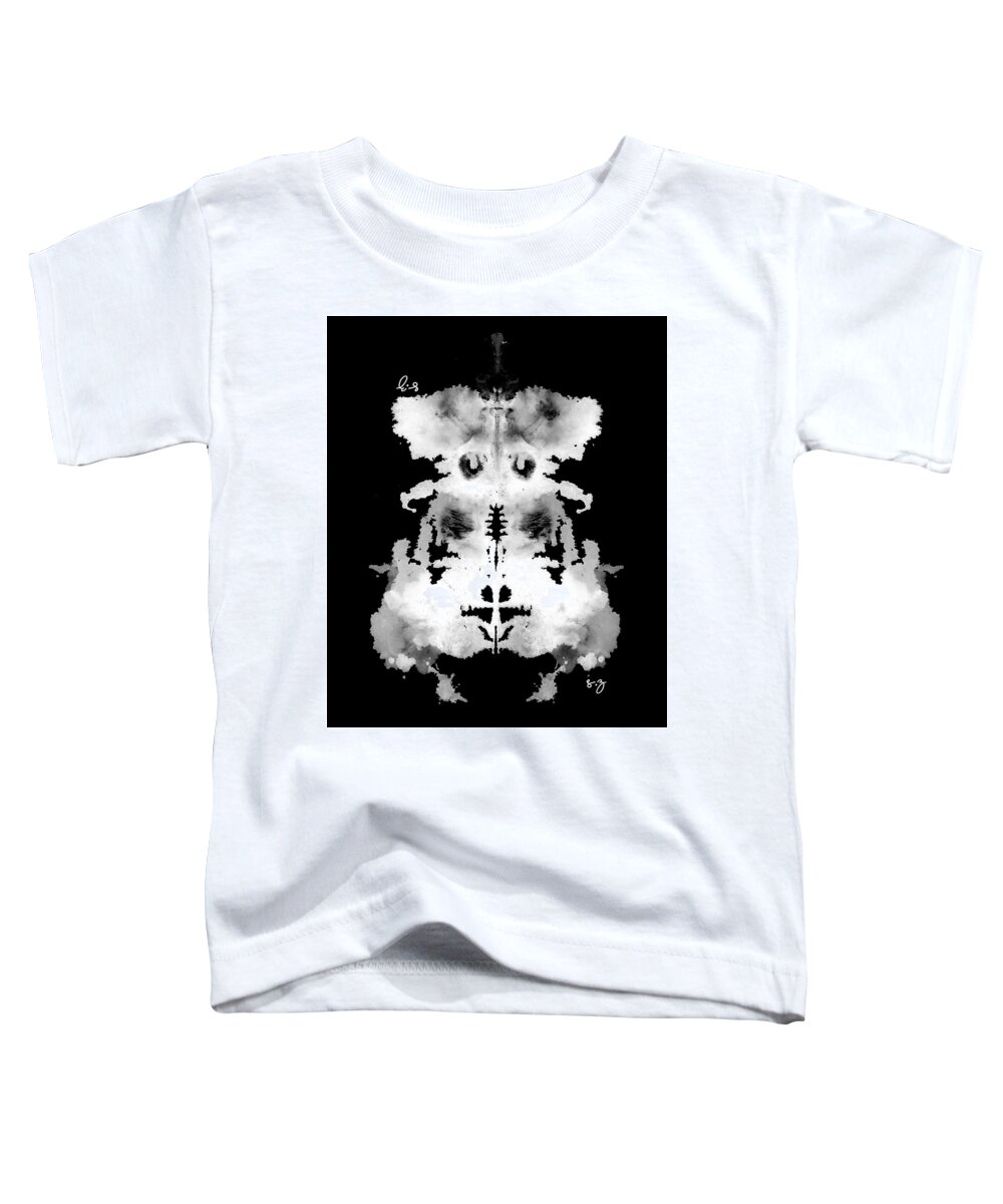 Abstract Toddler T-Shirt featuring the painting Hide my heart no more by Stephenie Zagorski