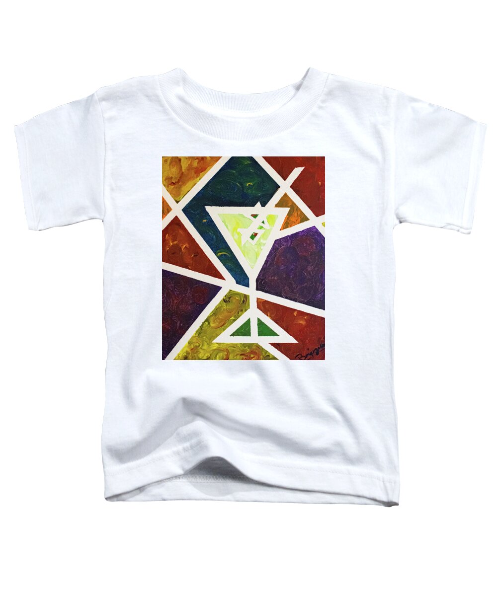 Martini Toddler T-Shirt featuring the painting I Like it Dirty by Bonny Puckett