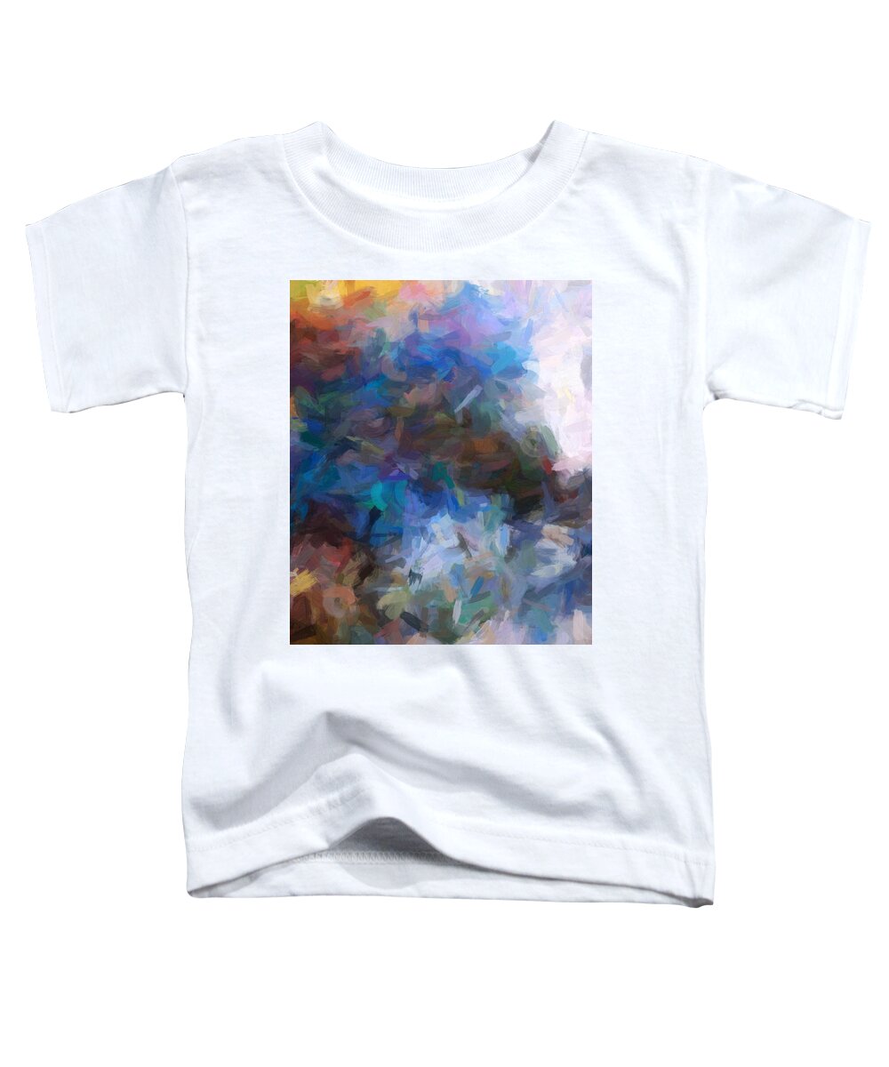 Contemporary Art Toddler T-Shirt featuring the painting Ianthe Psyche by Trask Ferrero