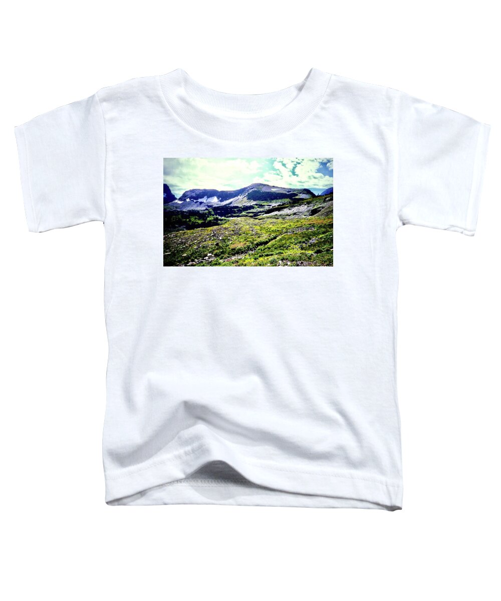  Toddler T-Shirt featuring the photograph Ice Plateau by Gordon James