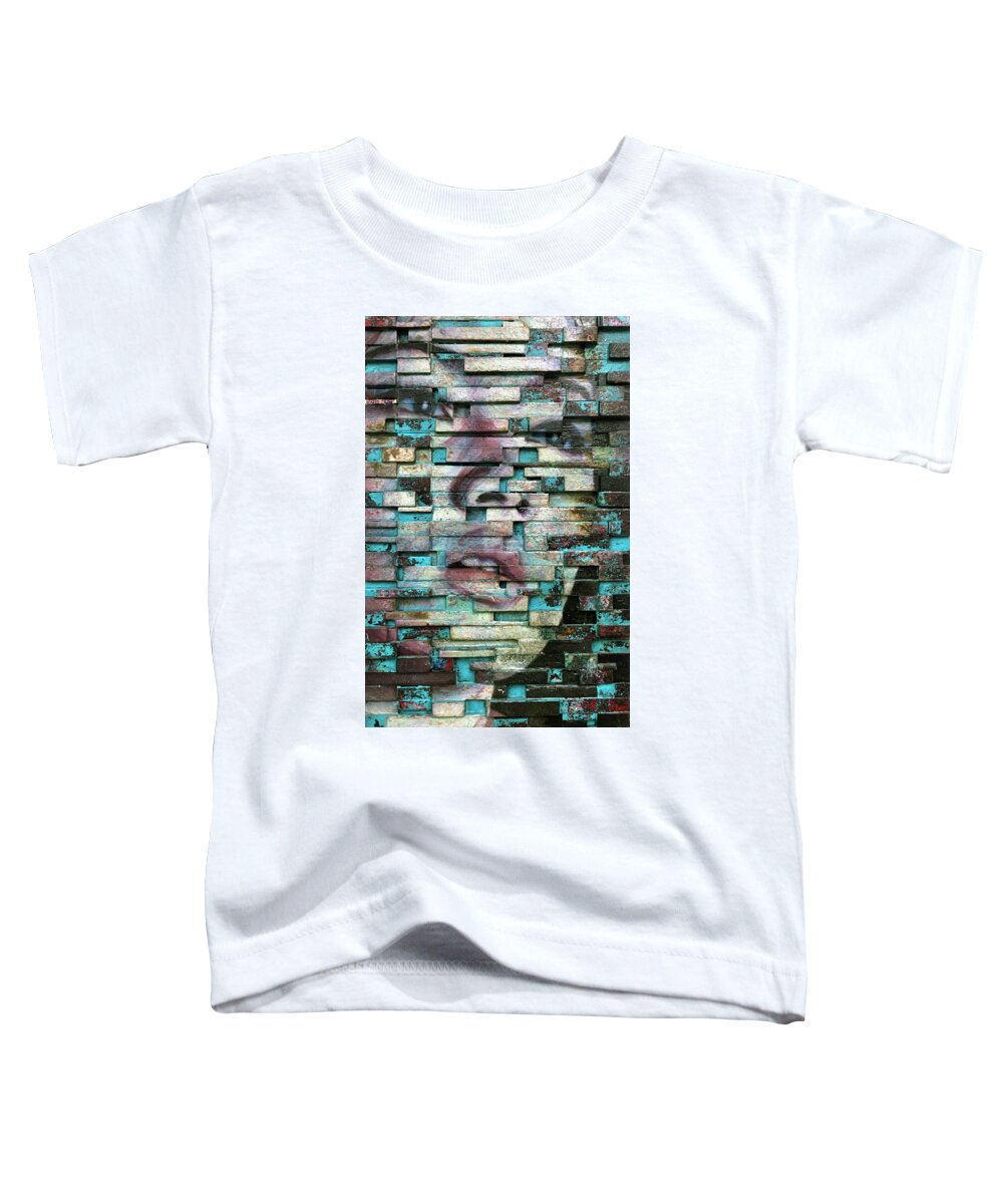 Abstract Toddler T-Shirt featuring the photograph Inertia Creeps by Bobby Zeik