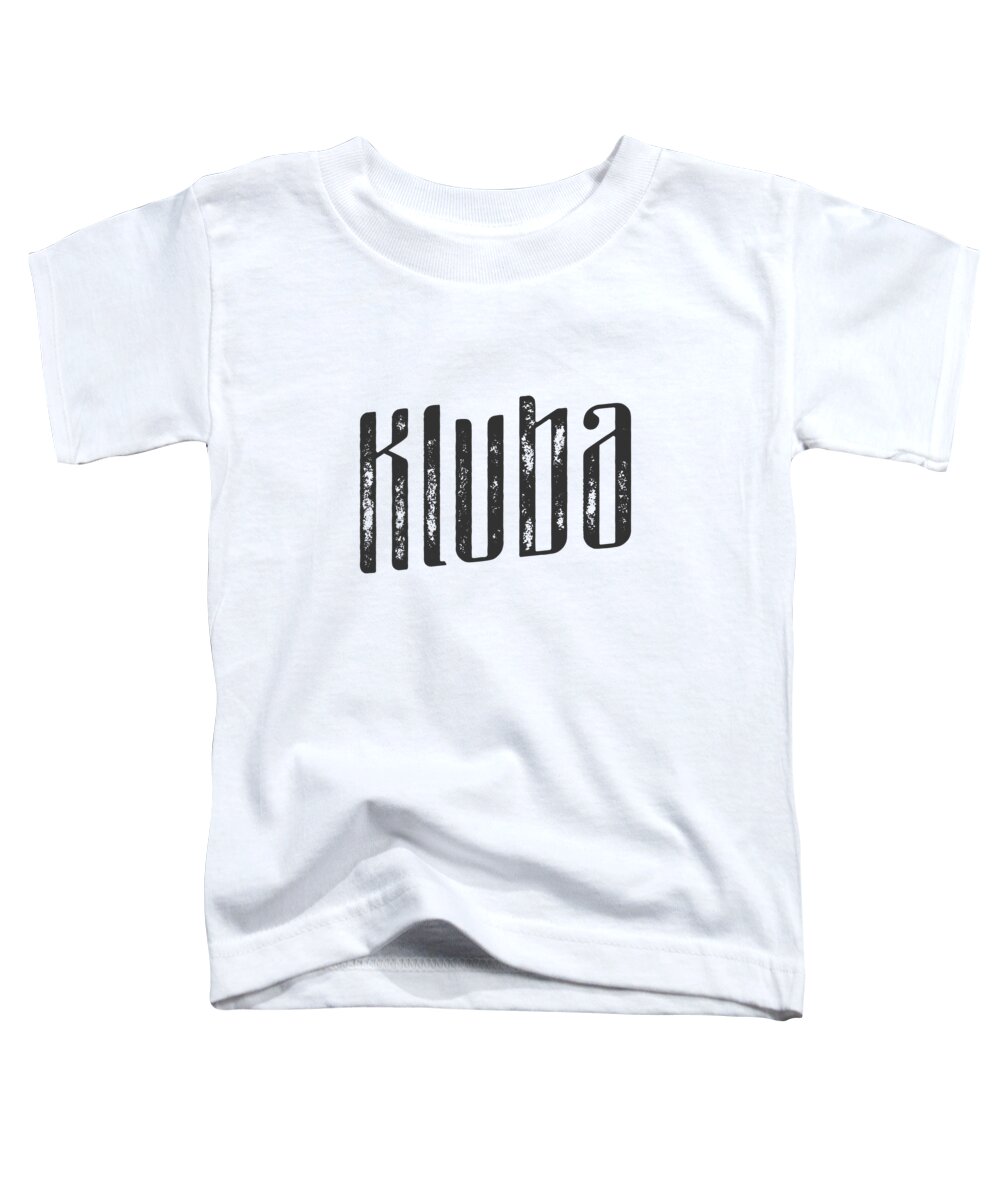 Kluba Toddler T-Shirt featuring the digital art Kluba by TintoDesigns