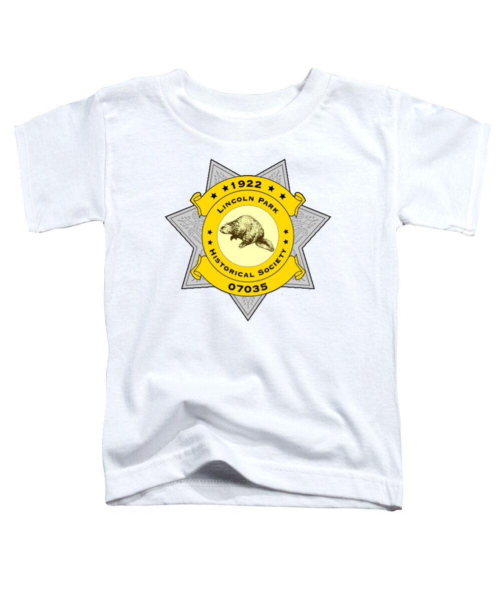 Lincoln Park Toddler T-Shirt featuring the drawing Lincoln Park Historical Society Logo by Christopher Lotito