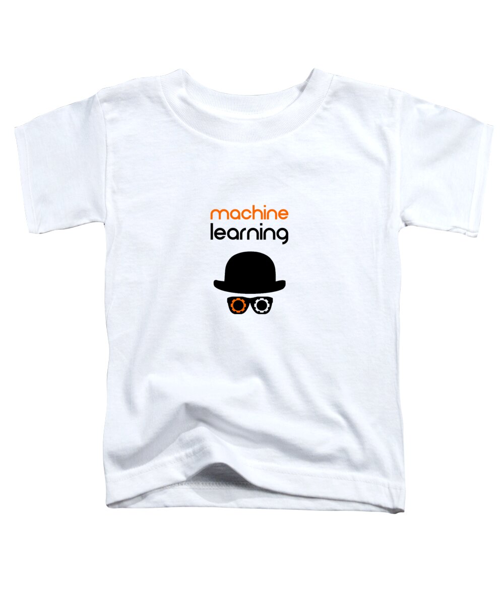Richard Reeve Toddler T-Shirt featuring the digital art Machine Learning by Richard Reeve