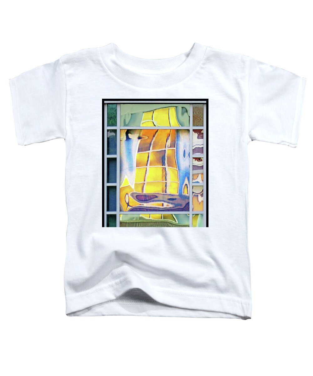 Window Toddler T-Shirt featuring the photograph Masks by Pat Miller