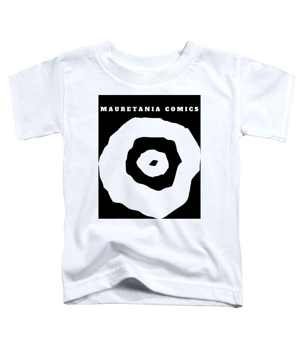 Mauretania Comics Toddler T-Shirt featuring the digital art Mauretania Comics Sunburst by Chris Reynolds