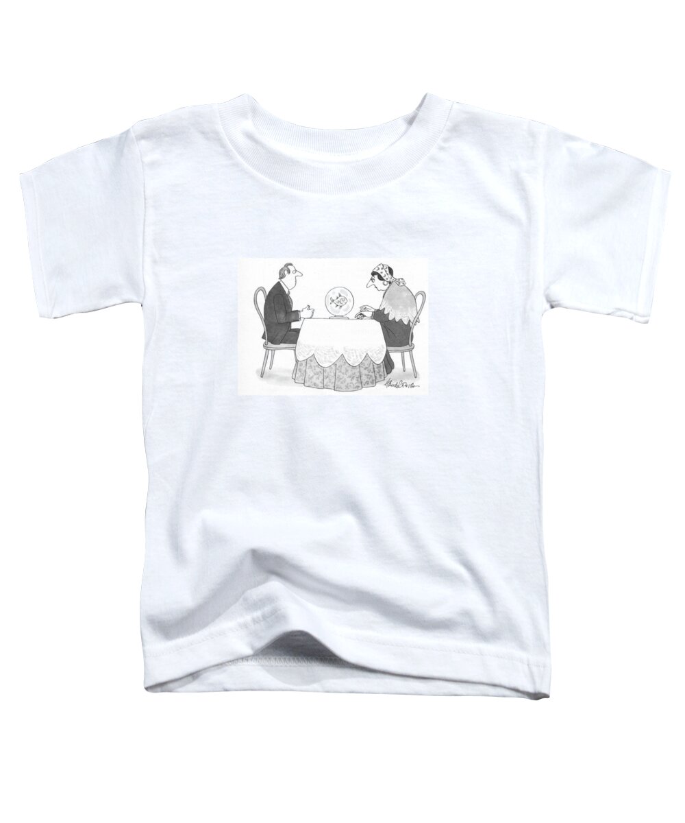 Captionless Toddler T-Shirt featuring the drawing New Yorker July 30, 1979 by JB Handelsman