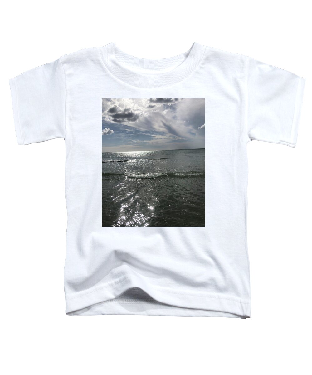 Photography Toddler T-Shirt featuring the photograph Night on Lido Shore by Medge Jaspan