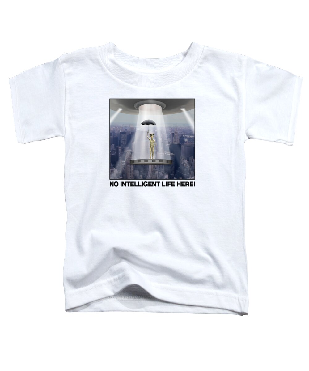 T-shirt Toddler T-Shirt featuring the photograph No Intelligent Life Here 2020 by Mike McGlothlen