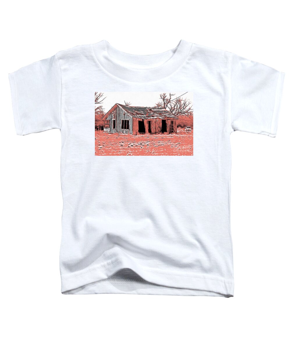 Building Toddler T-Shirt featuring the photograph Old building #2 by Fran Woods
