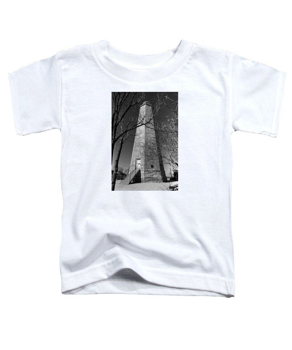 Cape Henry Lighthouse Toddler T-Shirt featuring the photograph Old Cape Henry Lighthouse by Craig Brewer