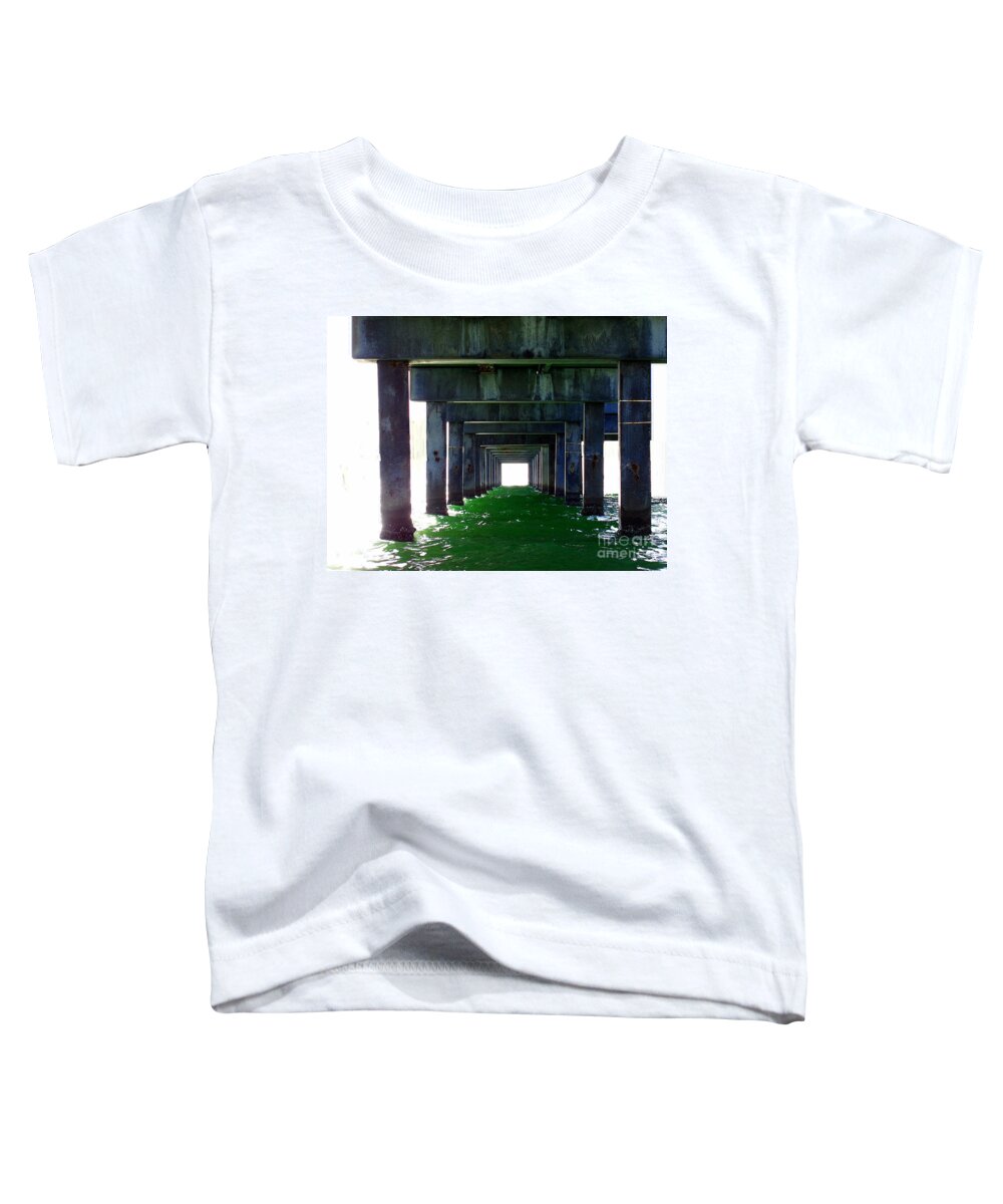 Pier60 Toddler T-Shirt featuring the photograph Pier 60 in Clearwater Beach by Thomas Schroeder
