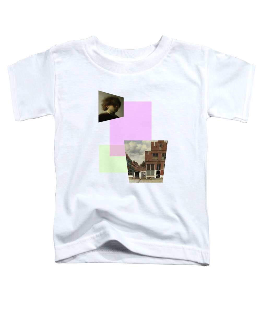 Postmodernism Toddler T-Shirt featuring the digital art Recent 1 by David Bridburg