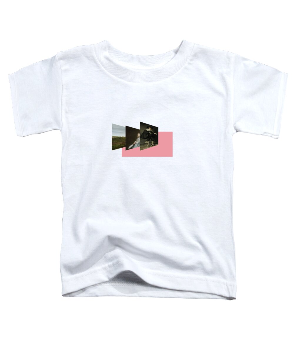 Abstract In The Living Room Toddler T-Shirt featuring the digital art Recent 2 by David Bridburg