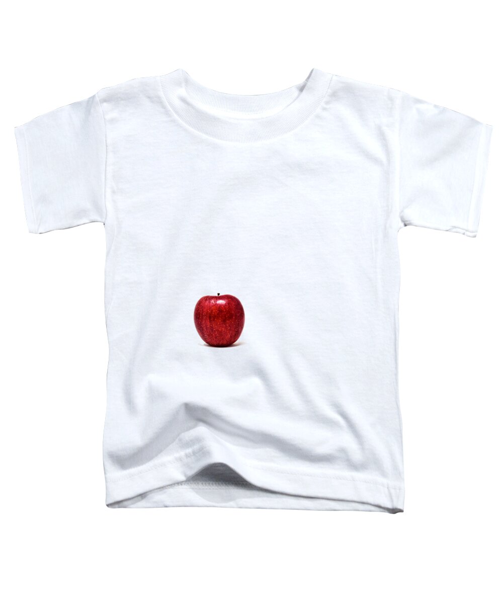 Apple Toddler T-Shirt featuring the photograph Red Delicious Apple by Sandi Kroll