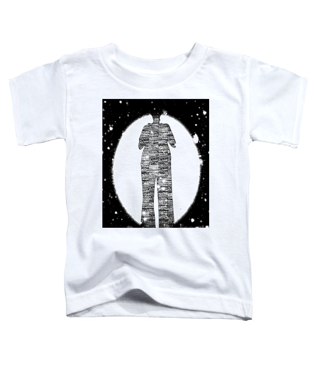 Toddler T-Shirt featuring the digital art Ring of Power by Alexandra Vusir