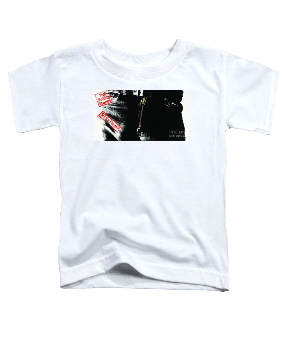 Rolling Stones Toddler T-Shirt featuring the photograph Rolling Stones Sticky Fingers by Action