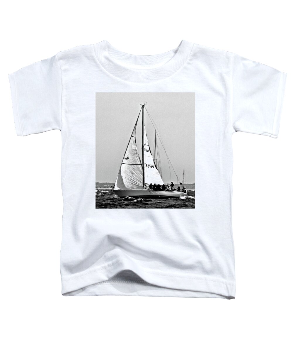 Sail Toddler T-Shirt featuring the photograph Sailing by Bruce Gannon