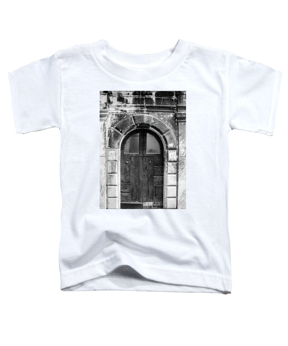 Italian Toddler T-Shirt featuring the photograph Scanno, Italy - BW 28 by AM FineArtPrints