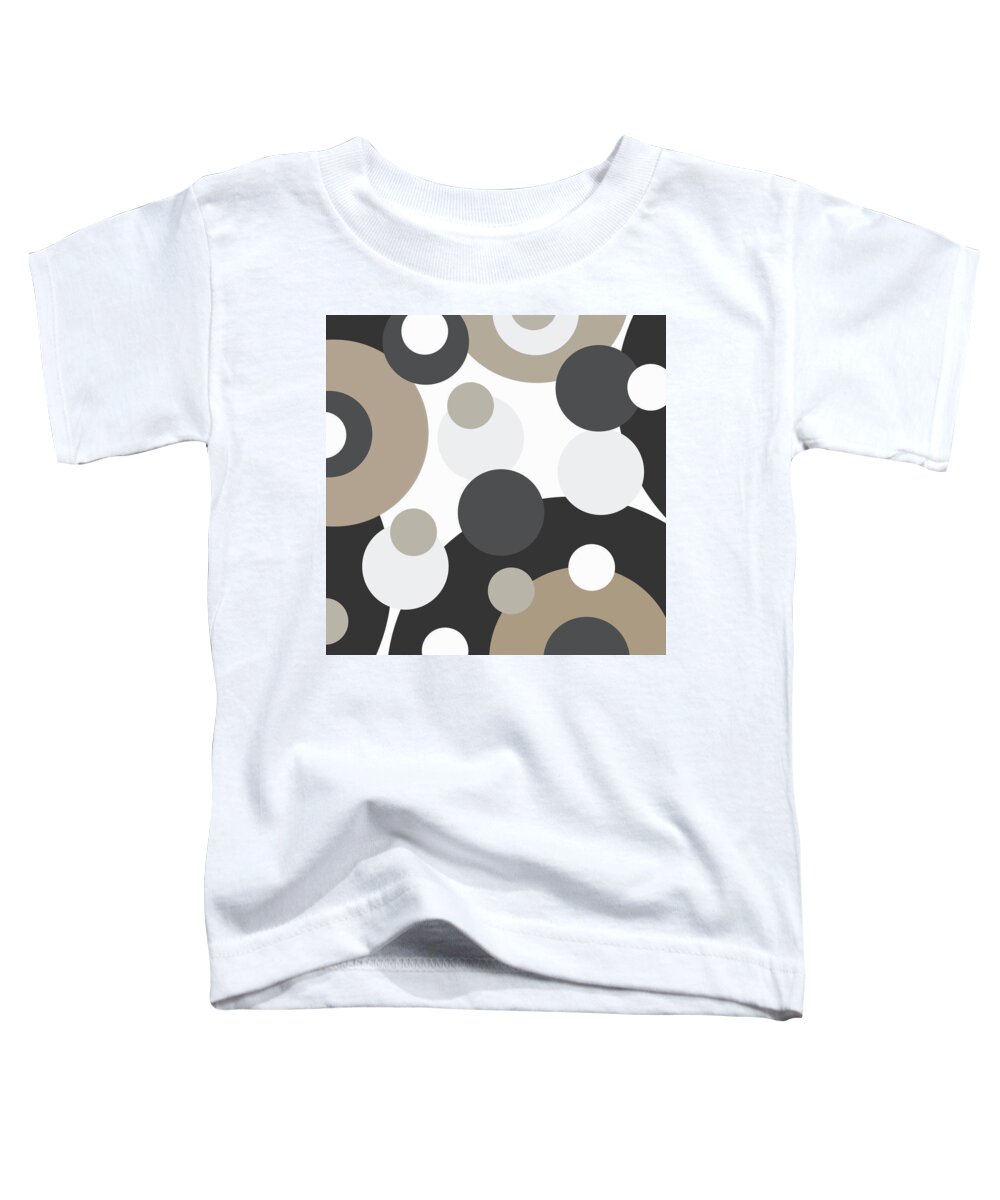 Circle Toddler T-Shirt featuring the photograph Sepia Toned Circle Patterns by Amelia Pearn