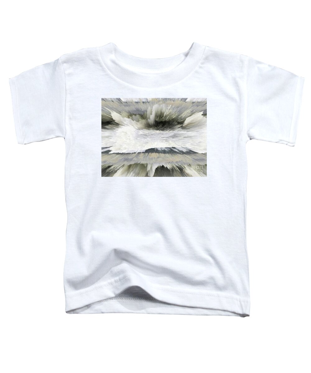 Winter Toddler T-Shirt featuring the photograph Splash by Jeanette French