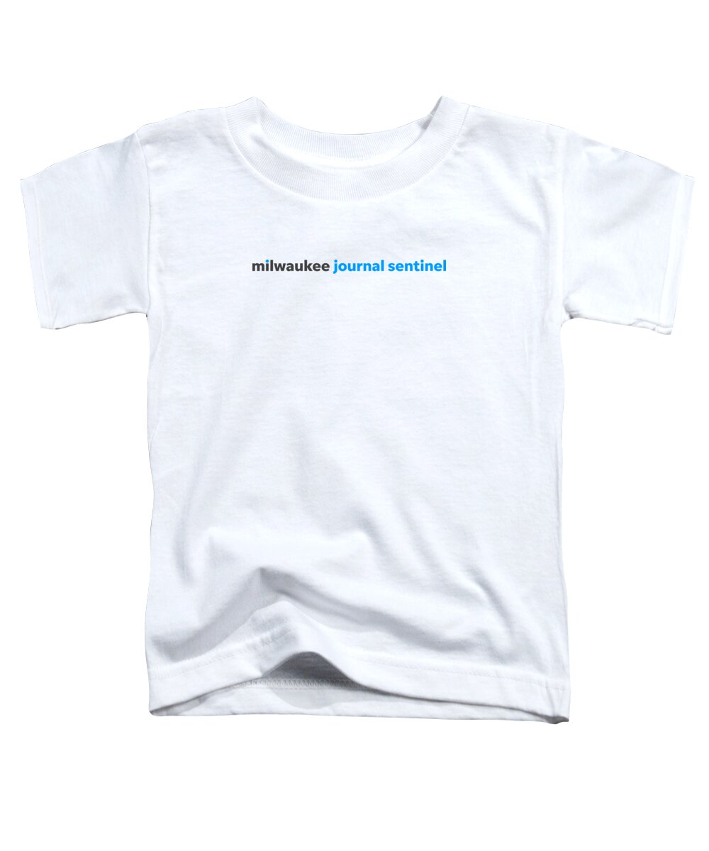 Milwaukee Toddler T-Shirt featuring the digital art Milwaukee Journal Sentinel Color Logo by Gannett Co