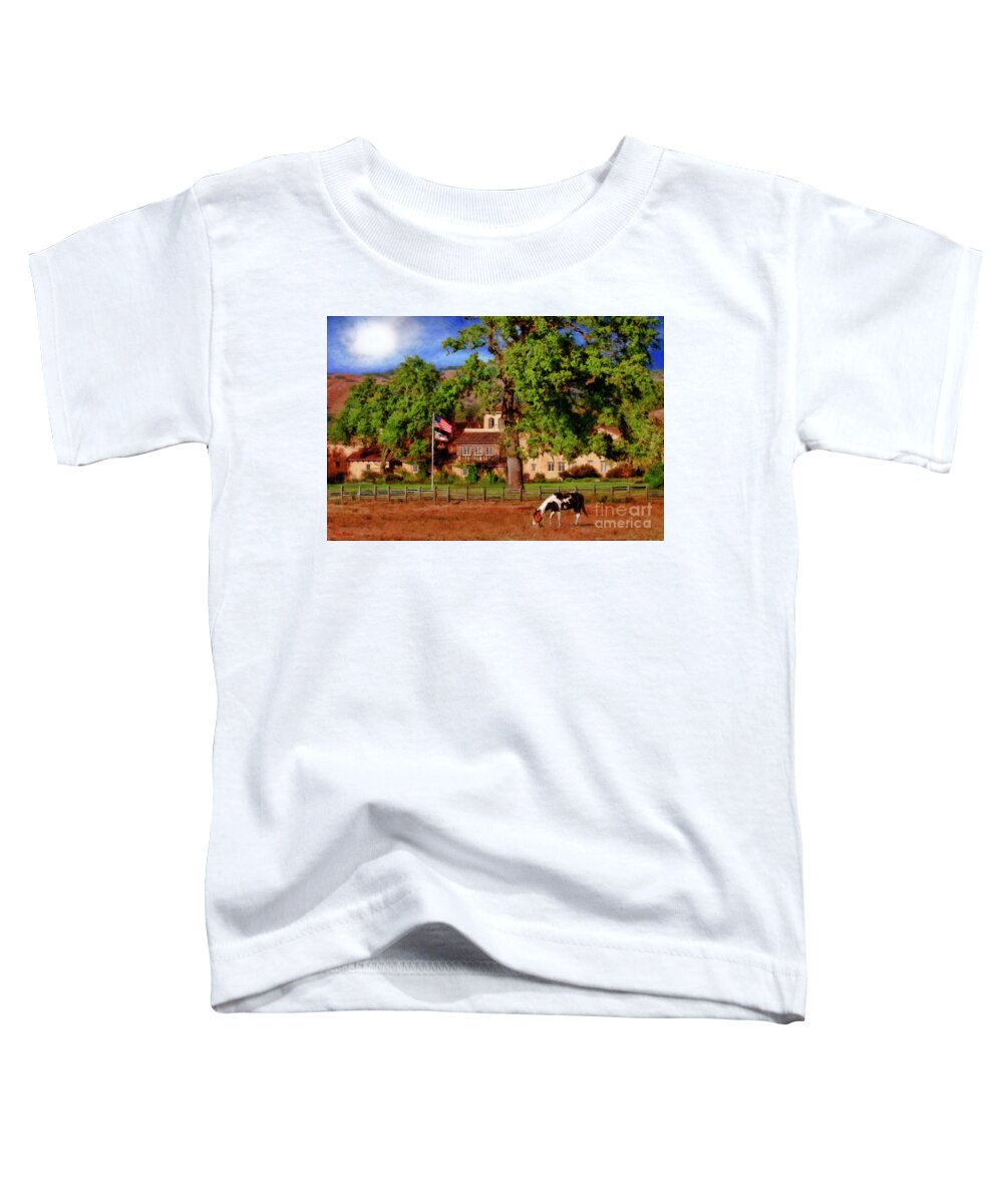  Toddler T-Shirt featuring the photograph The Ranch Club 63 RANCHO SAN CARLOS RD CARMEL CA by Blake Richards