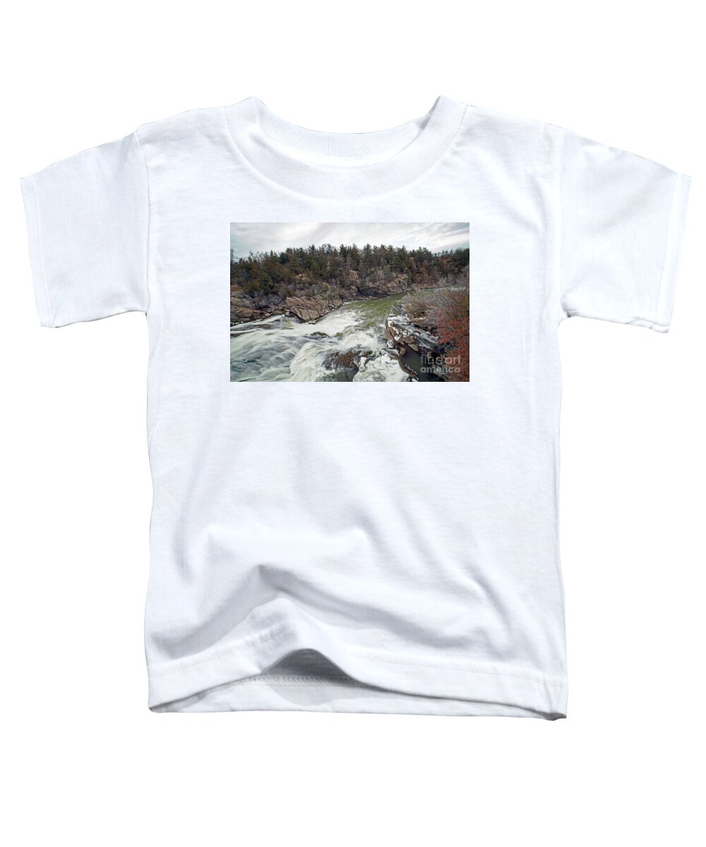 Redwood Falls Toddler T-Shirt featuring the photograph The Redwood River by Natural Focal Point Photography