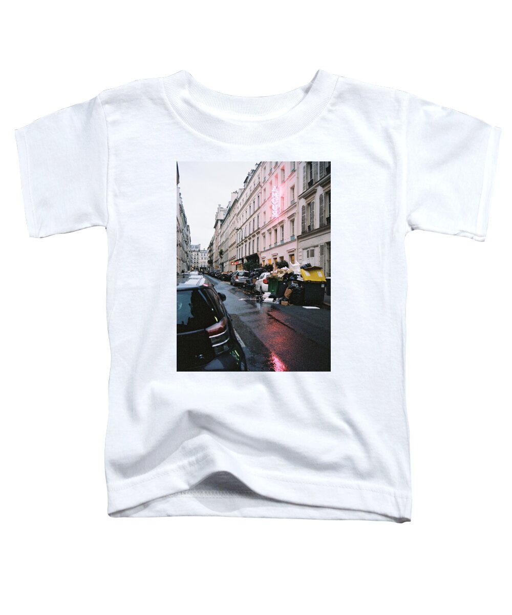 Love Toddler T-Shirt featuring the photograph Trash love by Barthelemy De Mazenod