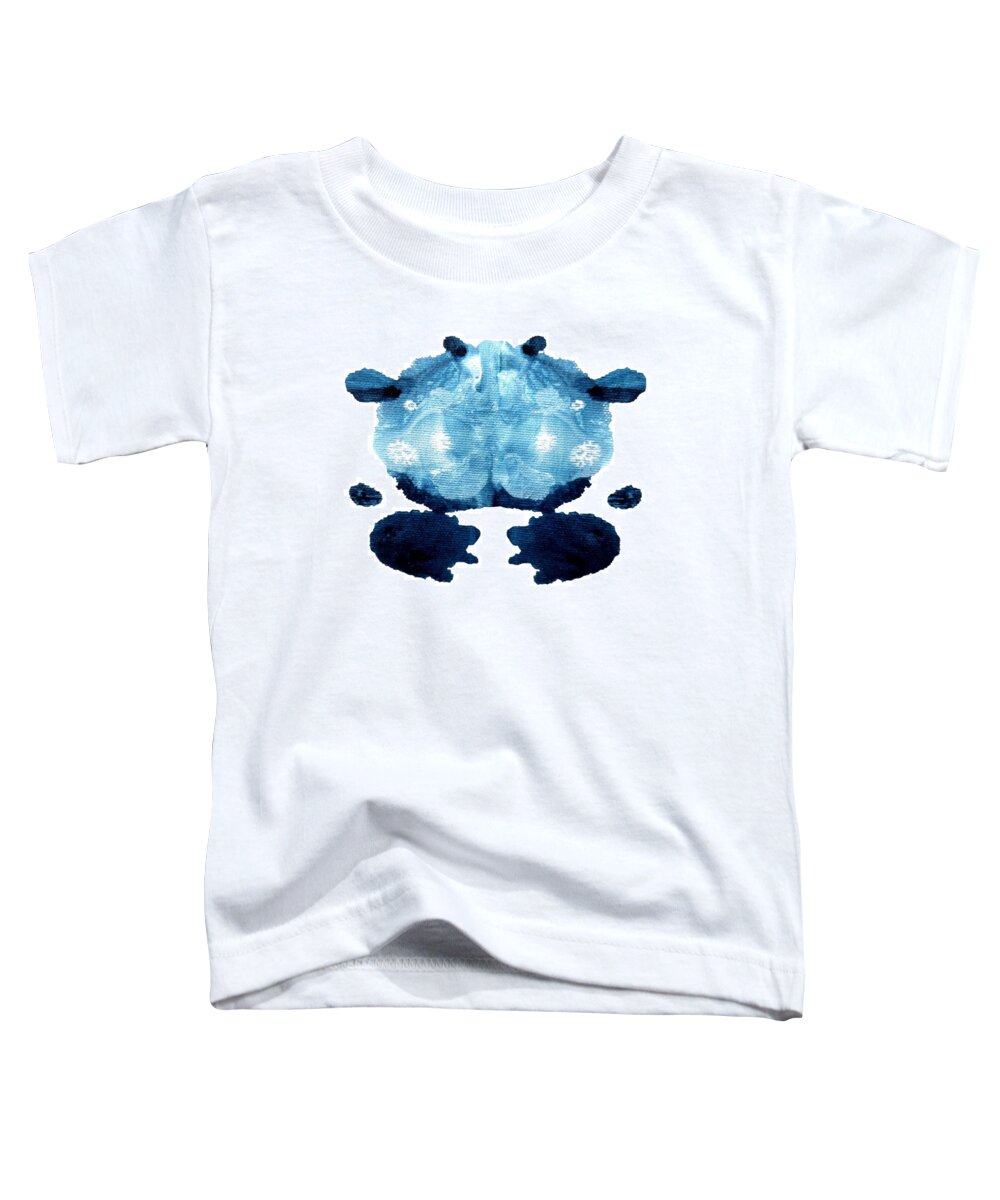 Abstract Toddler T-Shirt featuring the painting Turquoise Tortoise by Stephenie Zagorski