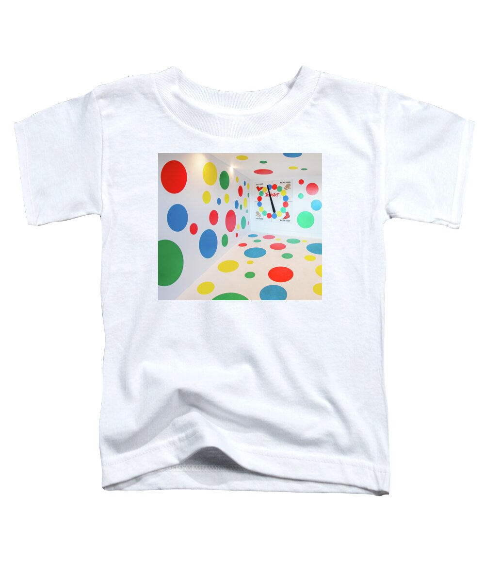 Right Hand Red Toddler T-Shirt featuring the photograph Twister by Sylvia Goldkranz
