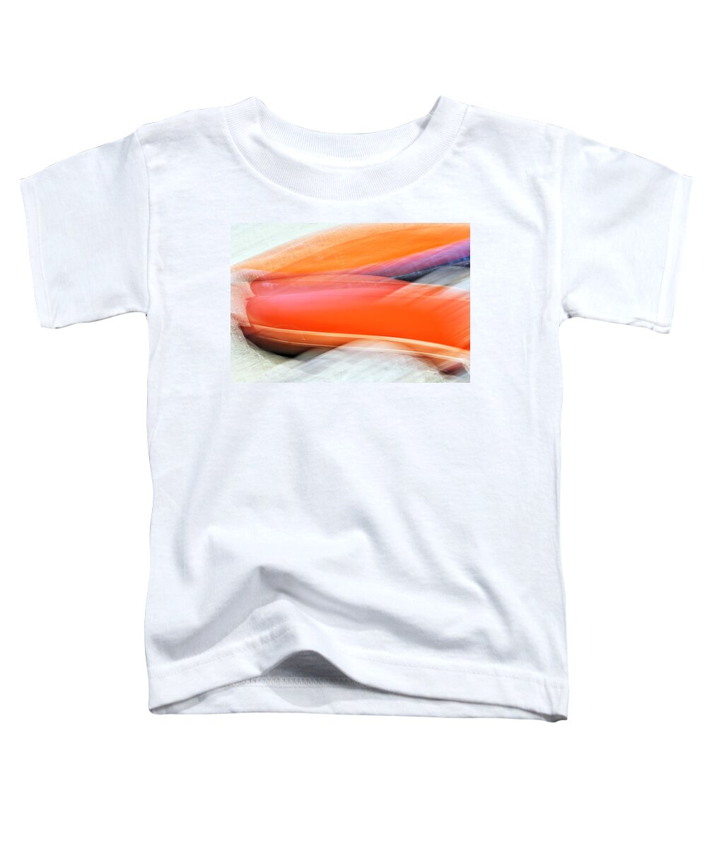 Pacific Art Group Toddler T-Shirt featuring the photograph Two Canoes by Ursula Abresch