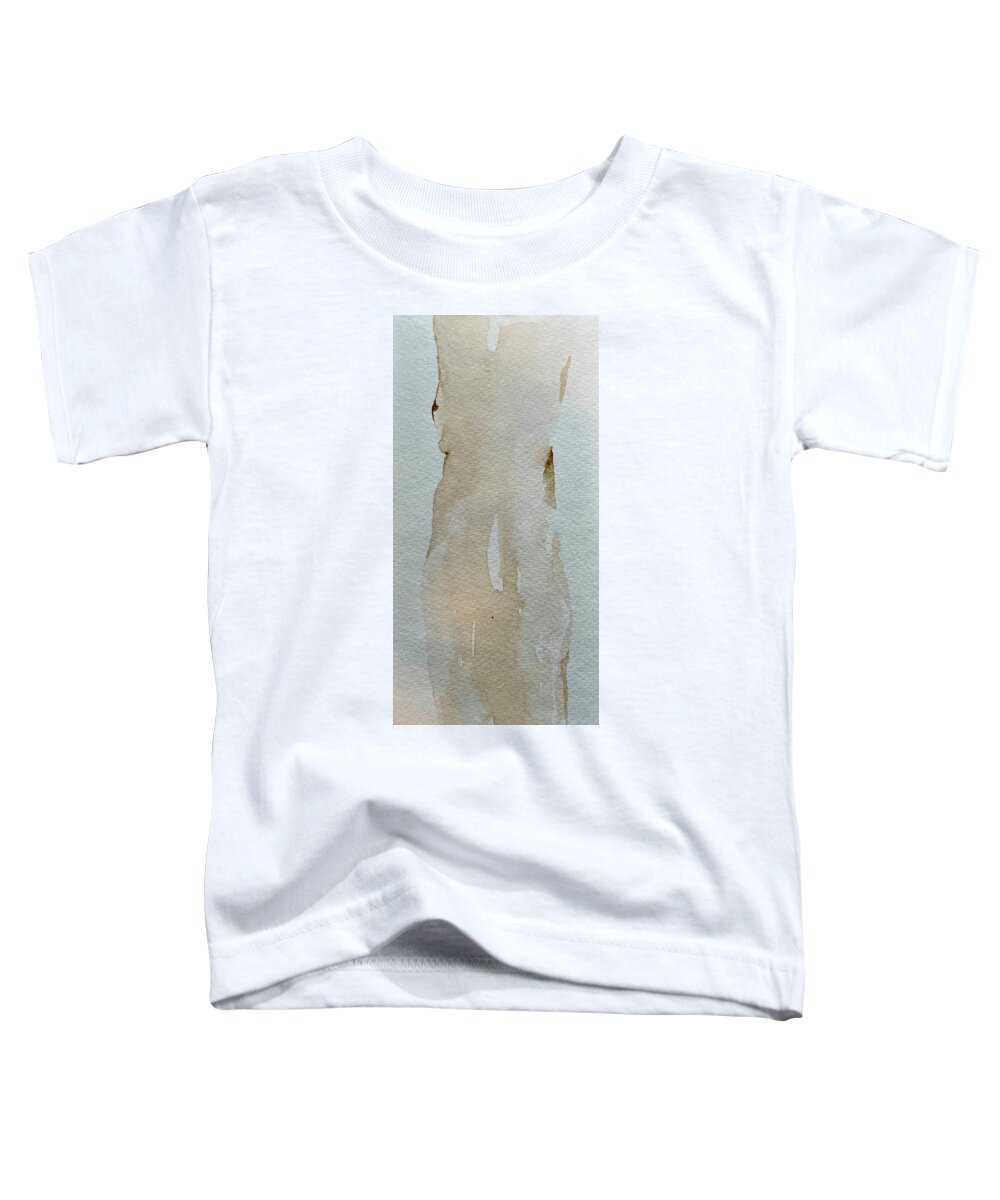  Toddler T-Shirt featuring the painting Vague by Theresa Marie Johnson