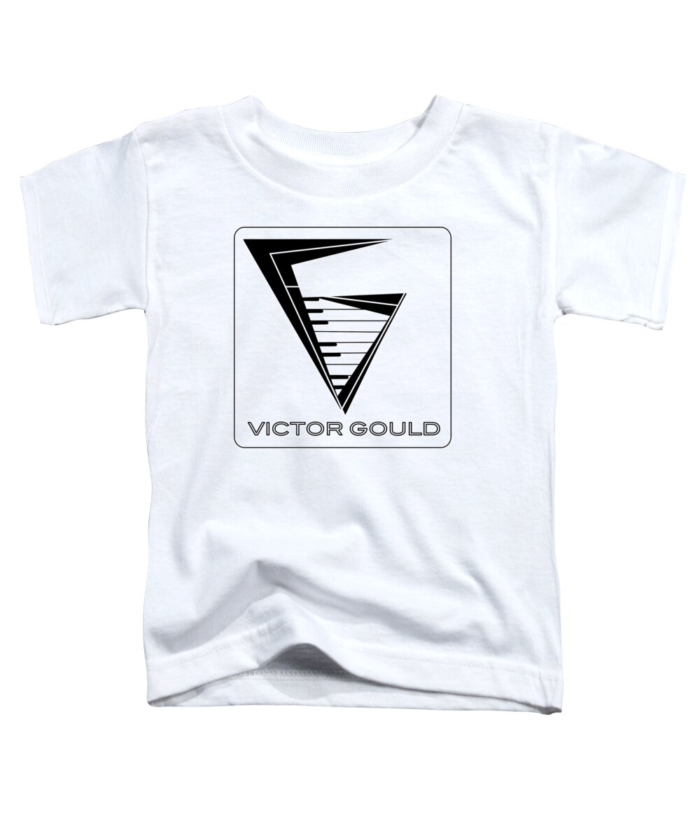 Toddler T-Shirt featuring the digital art Victor Gould logo by Martel Chapman