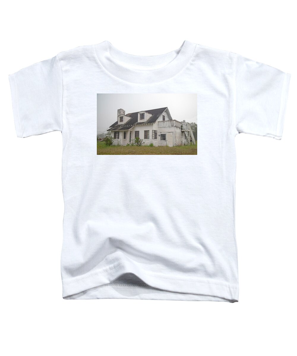 Vintage Toddler T-Shirt featuring the photograph Vintage House by Dart Humeston