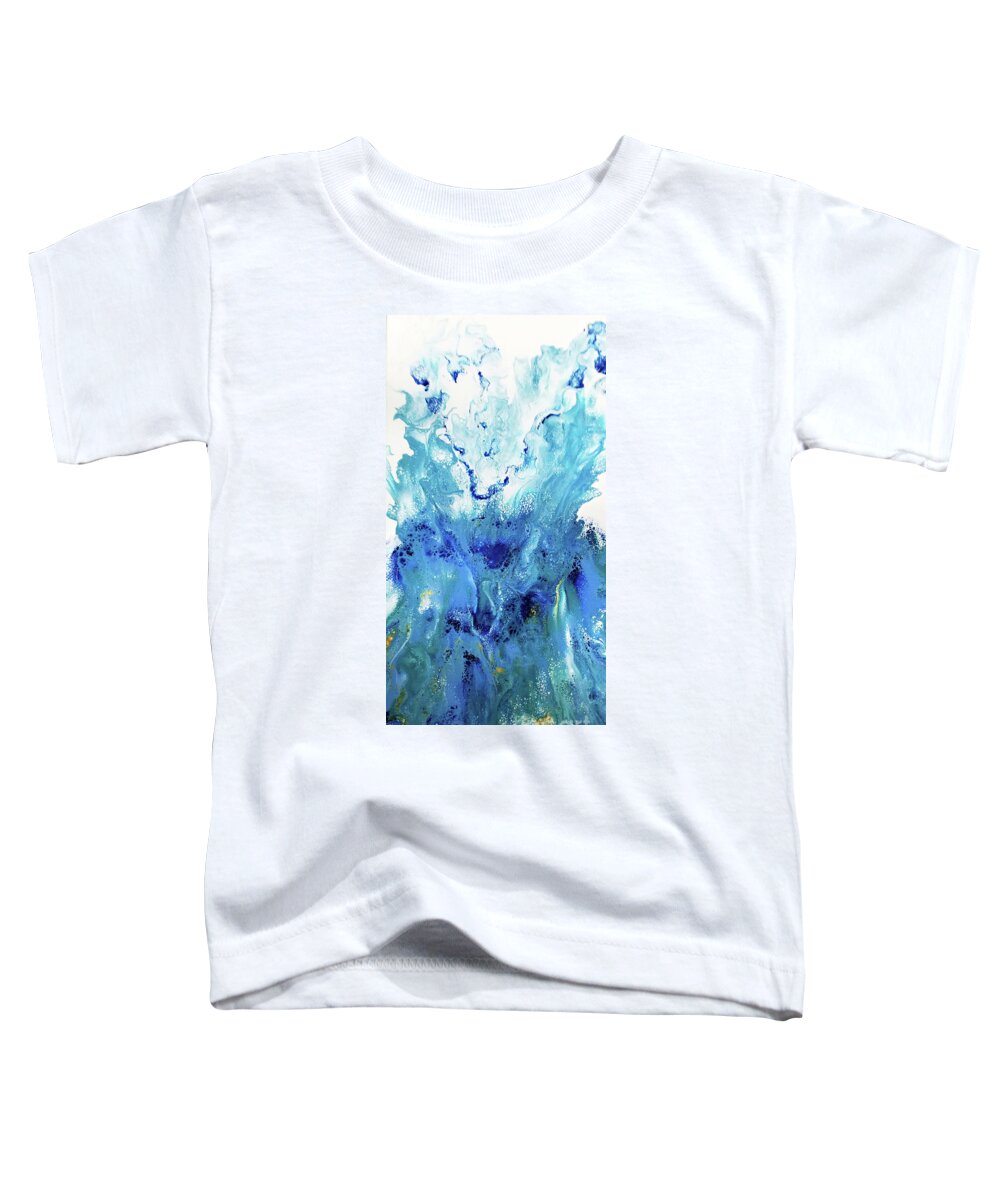Diane Berry Toddler T-Shirt featuring the photograph Wet by Diane E Berry