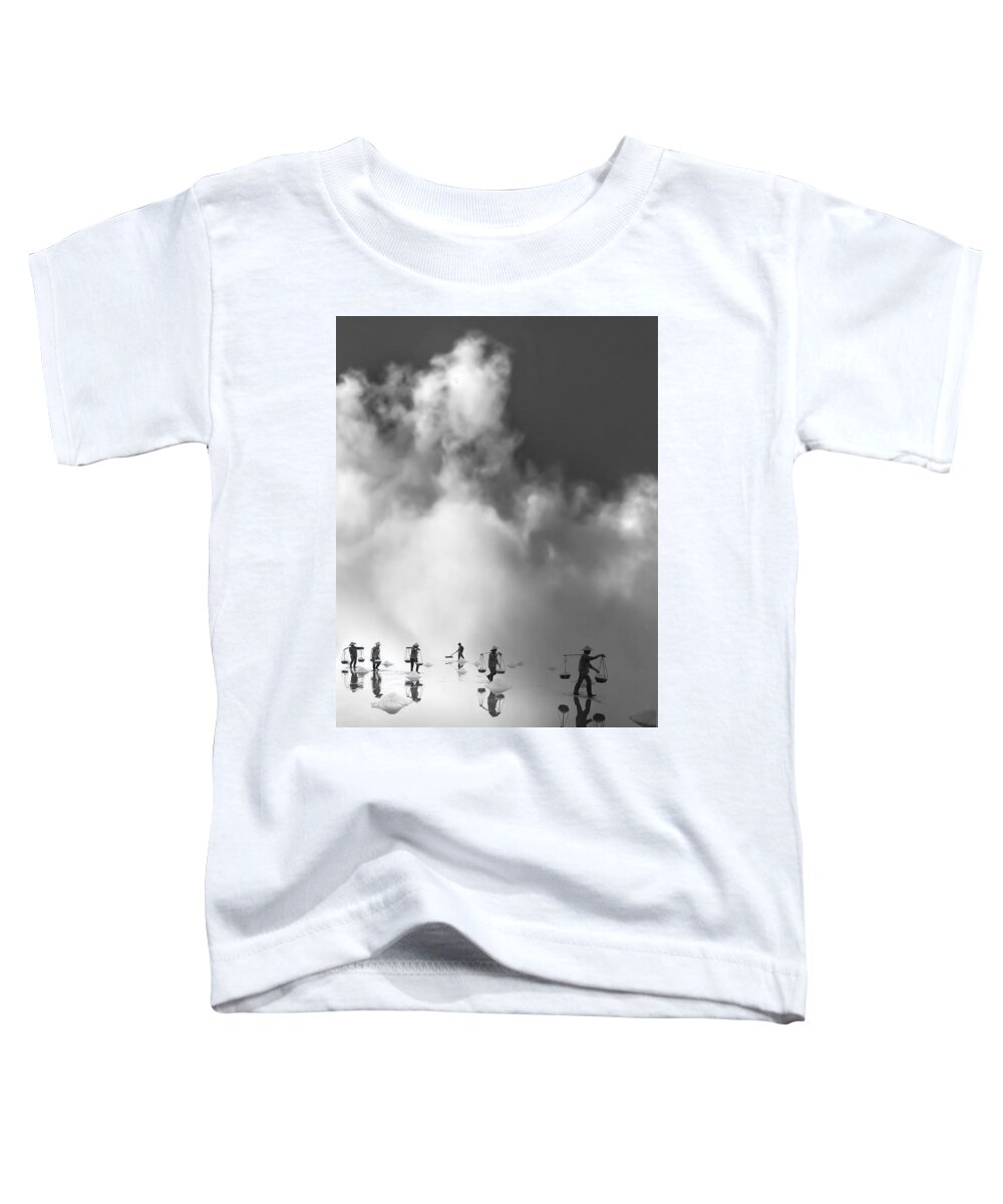 Fine Art Toddler T-Shirt featuring the photograph White gold III by Sofie Conte