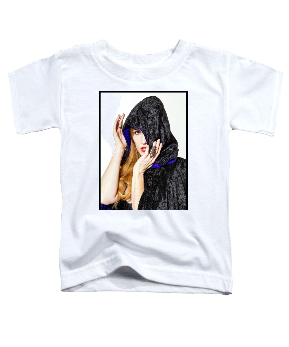 Cosplay Toddler T-Shirt featuring the photograph White Witch by Christopher W Weeks
