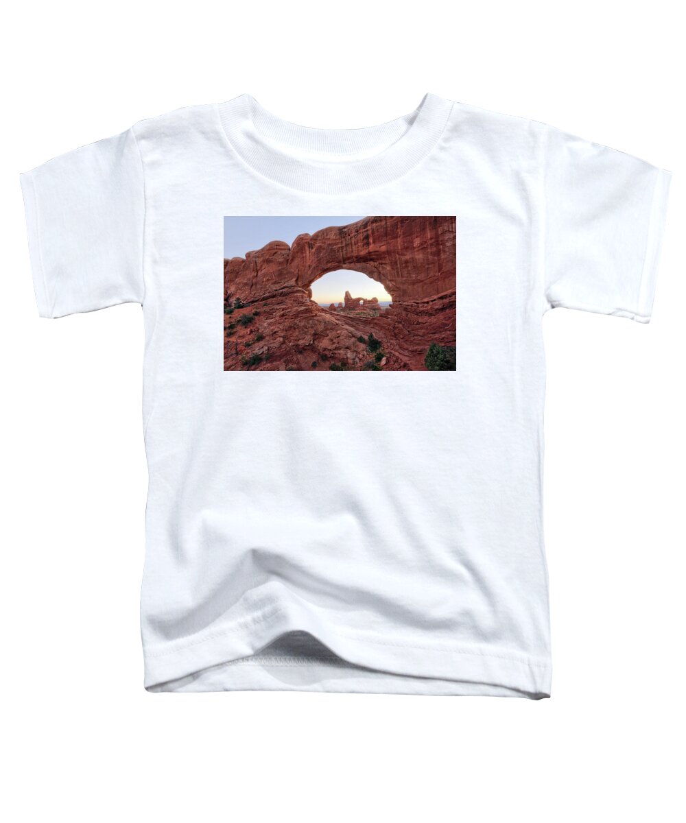  Toddler T-Shirt featuring the photograph Window Rock by William Rainey